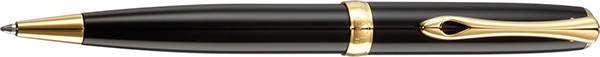 Długopis DIPLOMAT Excellence A2, czarny/złoty