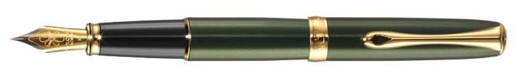 Pióro wieczne DIPLOMAT Excellence A2, F, zielone/złote