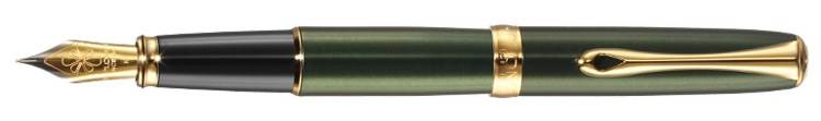 Pióro wieczne DIPLOMAT Excellence A2, M, zielone/złote