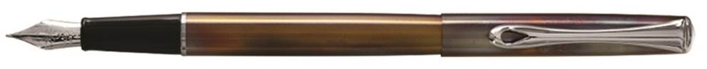 Pióro wieczne DIPLOMAT Traveller Flame, M, brązowy