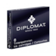 Naboje do piór DIPLOMAT, 6szt., czarne