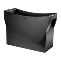 Pojemnik na teczki zawieszkowe HAN Swing, polistyren, A4, czarny