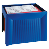 Mini archiwum HAN Karat, polistyren, niebieskie