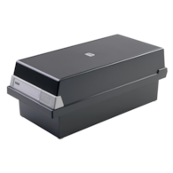 Kartoteka z wiekiem HAN Kartei, polistyren, A5, czarna