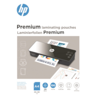 Folie laminacyjne HP PREMIUM, A4, 125 mic, 100 szt., przezroczyste/połysk