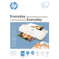 Folie laminacyjne HP EVERYDAY, A4, 80 mic, 100 szt., przezroczyste/połysk