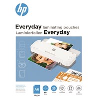 Folie laminacyjne HP EVERYDAY, A6, 80 mic, 25 szt., przezroczyste/połysk