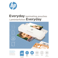 Folie laminacyjne HP EVERYDAY, A6, 80 mic, 25 szt., przezroczyste/połysk