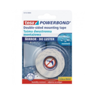 TAŚMA TESA POWERBOND MIRROR1,5M X 19MM TRANSPARENTNA