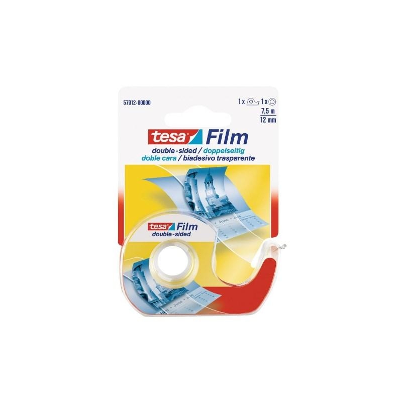 TAŚMA BIUROWA TESAFILM DWUSTRONNA 7,5M X 12MM