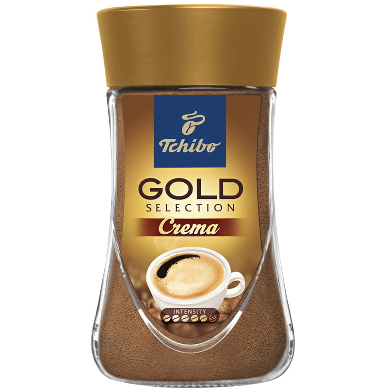 Kawa TCHIBO, GOLD SELECTION CREMA. rozpuszczalna, 180 g