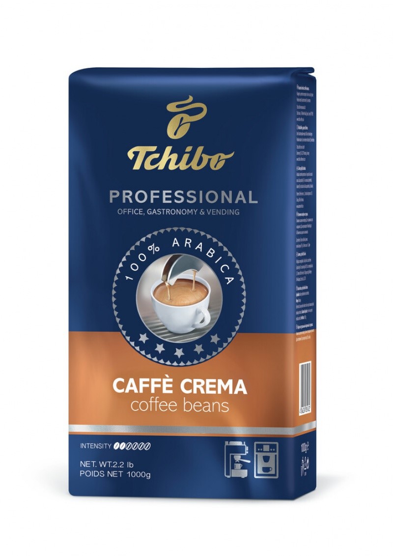 Kawa ziarnista Tchibo Caffe Crema 1kg Proffessiona