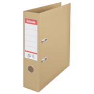 Segregator biurowy Esselte No.1, Naturelle, A4, szer. 75 mm, kawowy