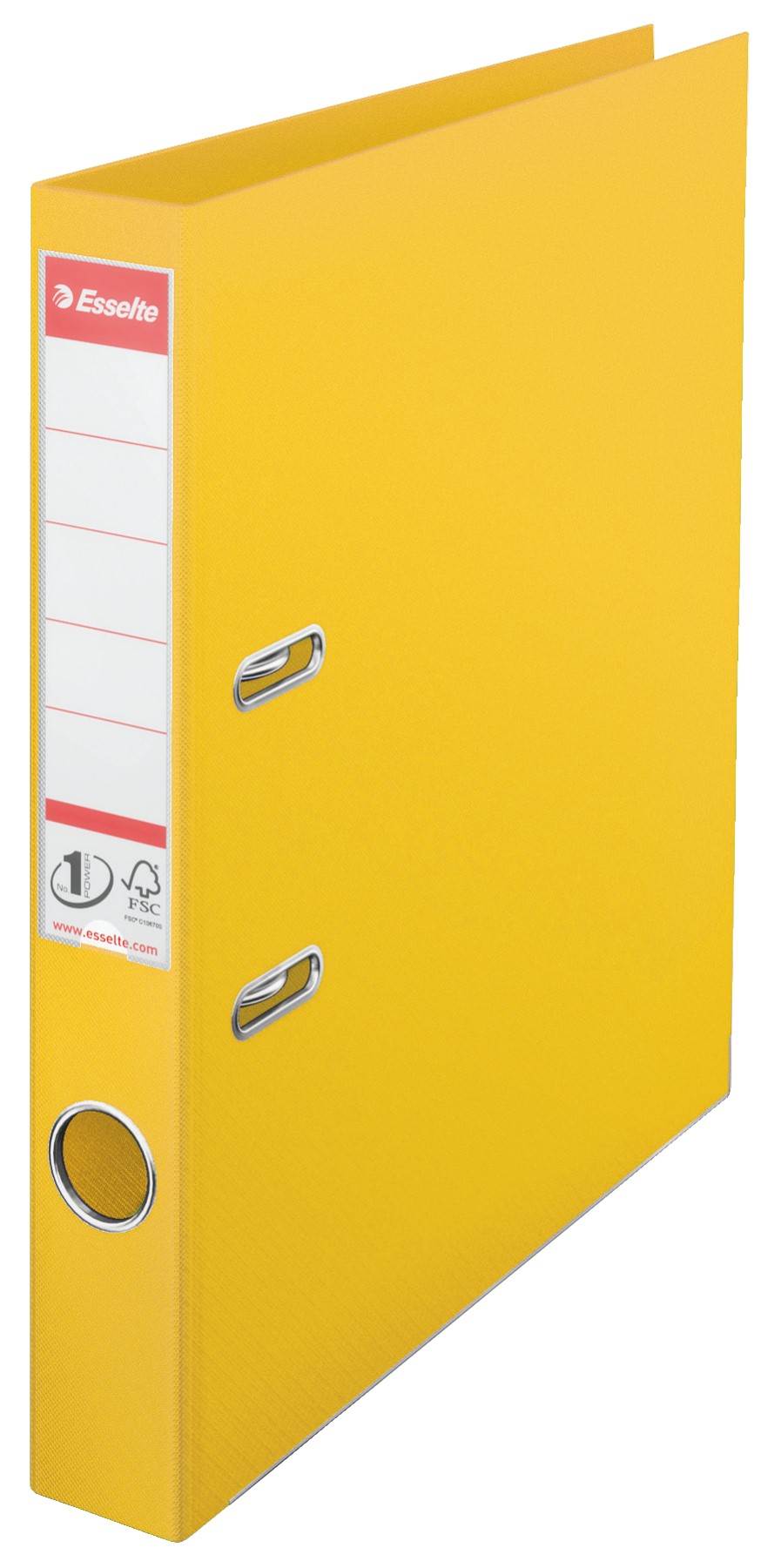 Segregator Esselte No.1, A4, szer. 50 mm, żółty