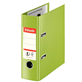 Segregator Esselte No.1 Vivida, A5, szer. 75 mm, zielony