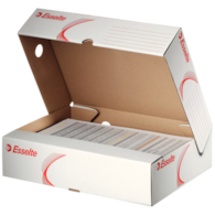 Pudło na dokumenty otwierane z szerszej strony