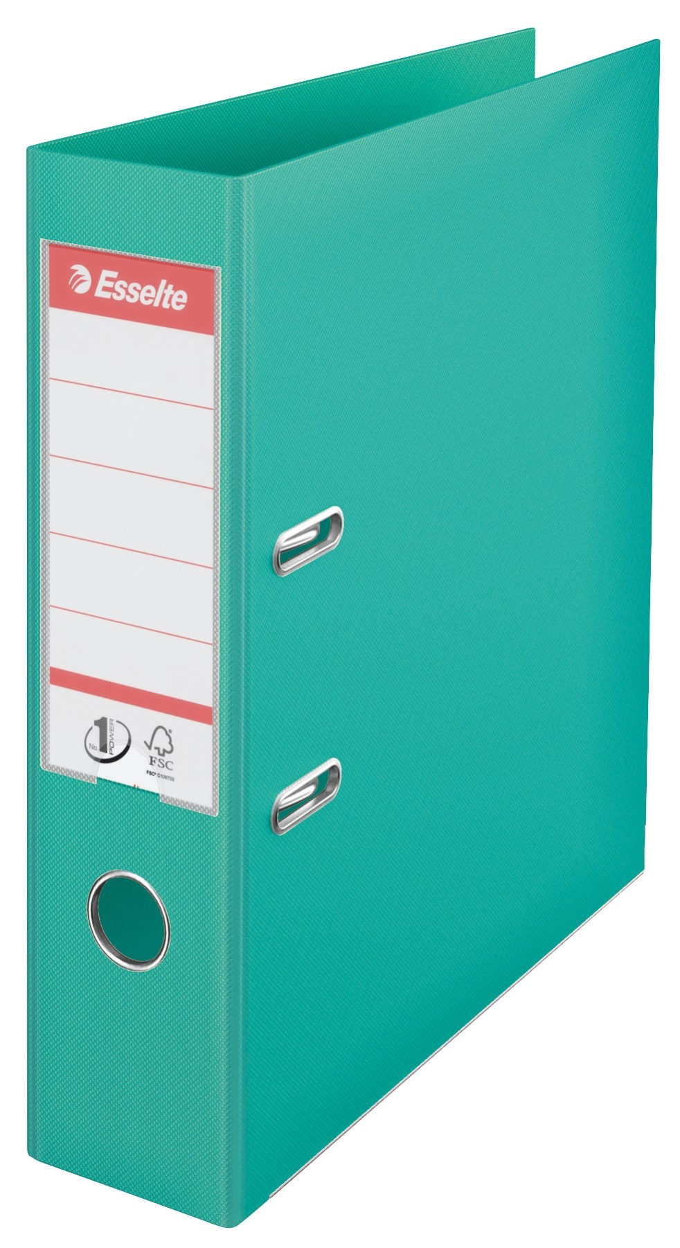 Segregator Esselte No.1, A4, szer. 75 mm, jasno-zielony
