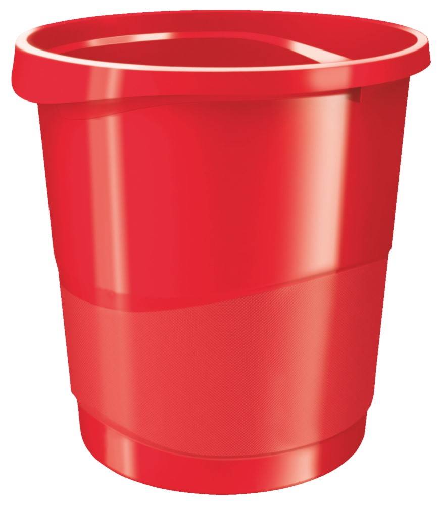 Kosz na śmieci Europost Vivida 14l, czerwony