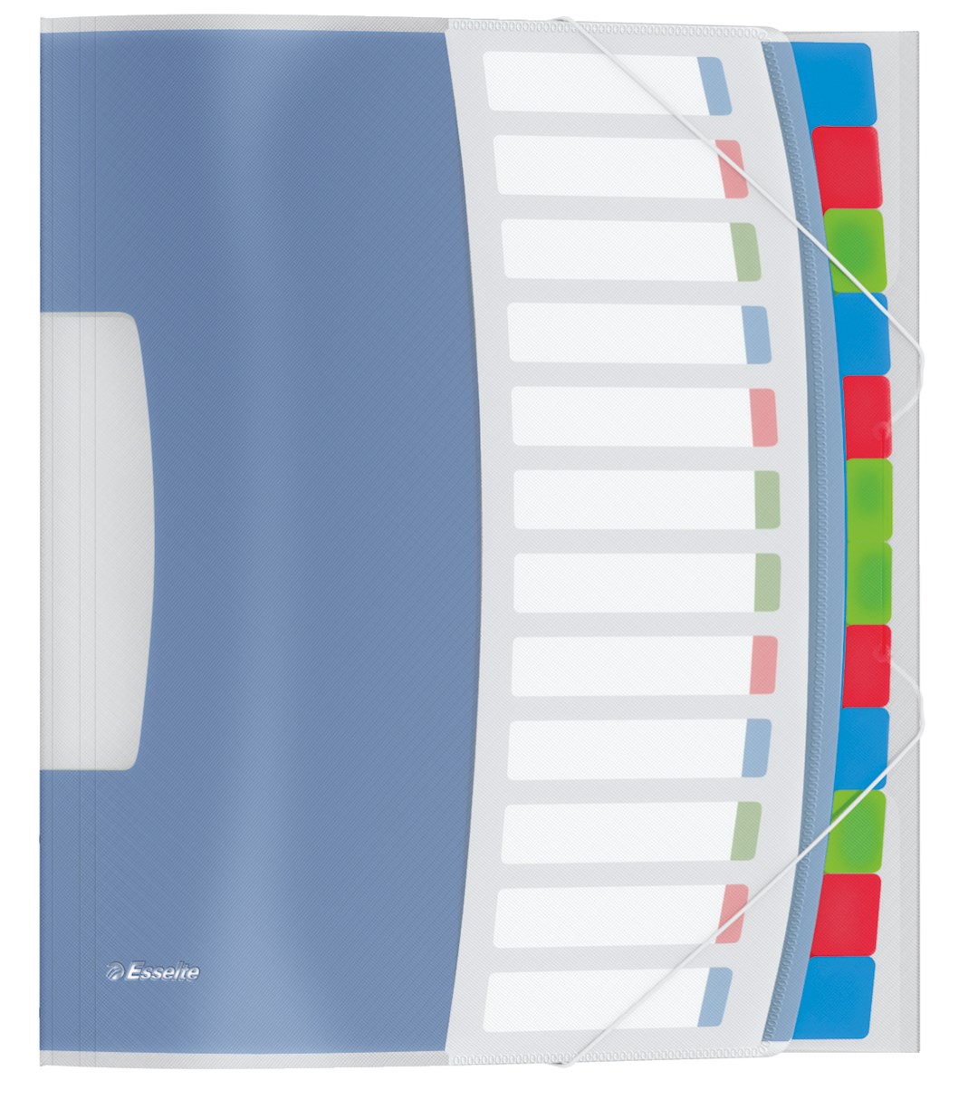 Teczka segregująca Esselte Vivida, 12 przekładek, różnokolorowy