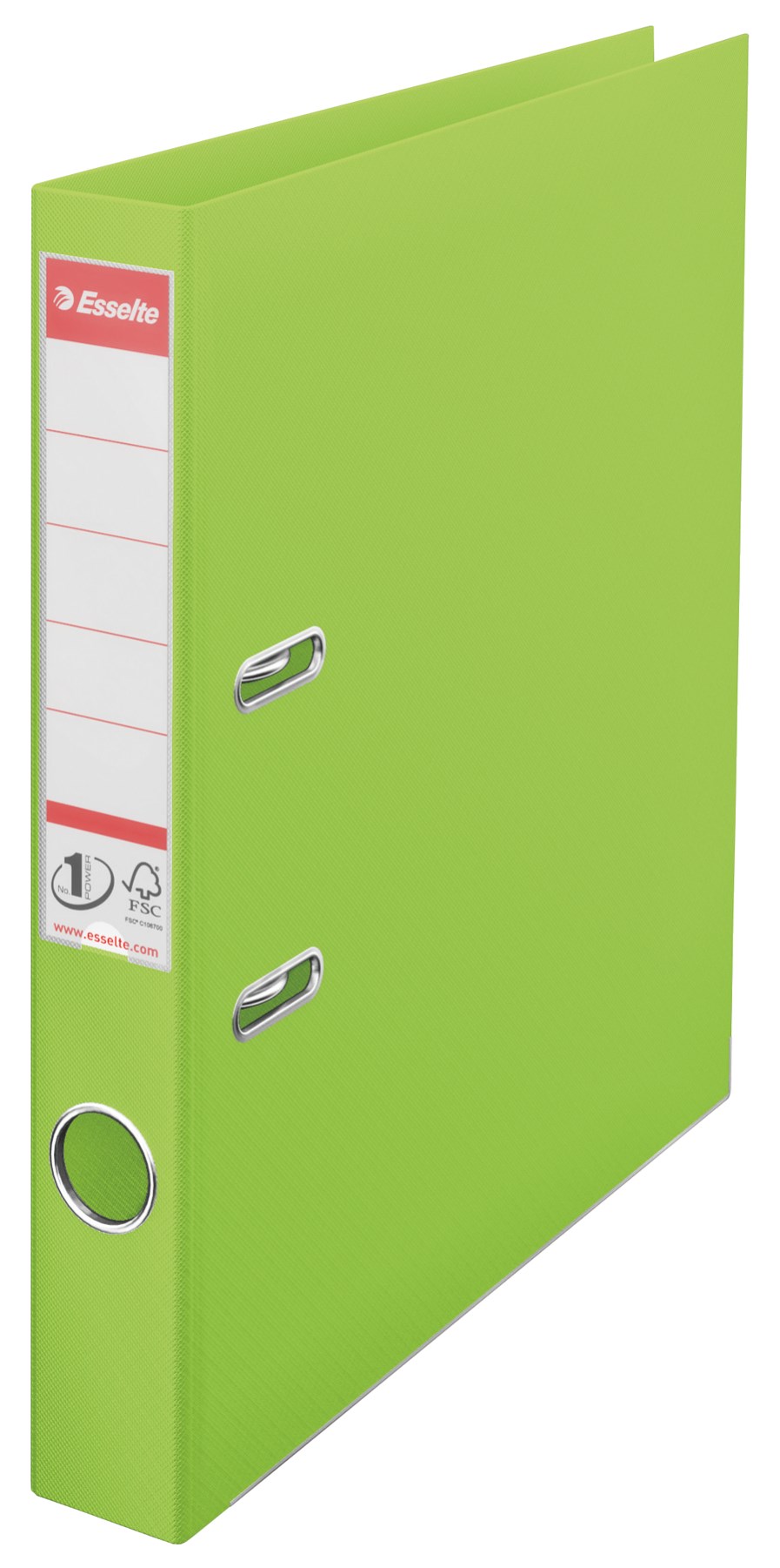 Segregator Esselte Vivida No.1, A4, szer. 50 mm, zielony