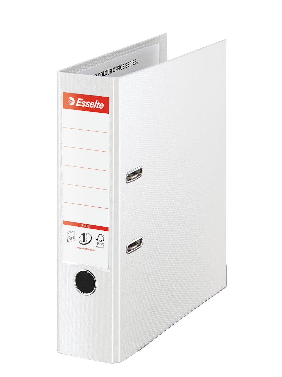 Segregator Esselte Vivida PLUS, A4, szer. 80mm, biały
