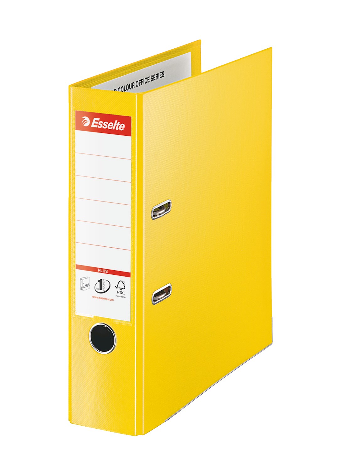 Segregator Esselte Vivida PLUS, A4, szer. 80mm, żółty