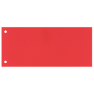 Przekładki 1/3 A4 Maxi Esselte, czerwony 100 szt./opak.