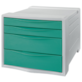 Pojemnik z szufladami Esselte Colour'Breeze, zielony