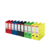 Segregator Esselte No.1 wykonany z kartonu w 100% pochodzącego z recyclingu, A4, szer. 75 mm, mix kolorów 10 szt./opak.