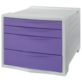 Pojemnik z szufladami Esselte Colour'Breeze, lawendowy