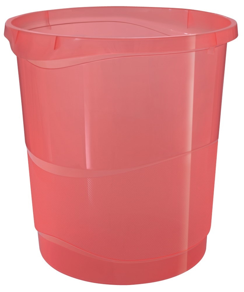 Kosz na śmieci Esselte Colour'Breeze, koralowy