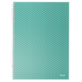Kołonotatnik Colour'Breeze A4, w kratkę, zielony