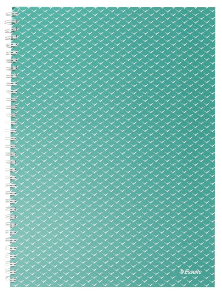Kołonotatnik Colour'Breeze A4, w kratkę, zielony