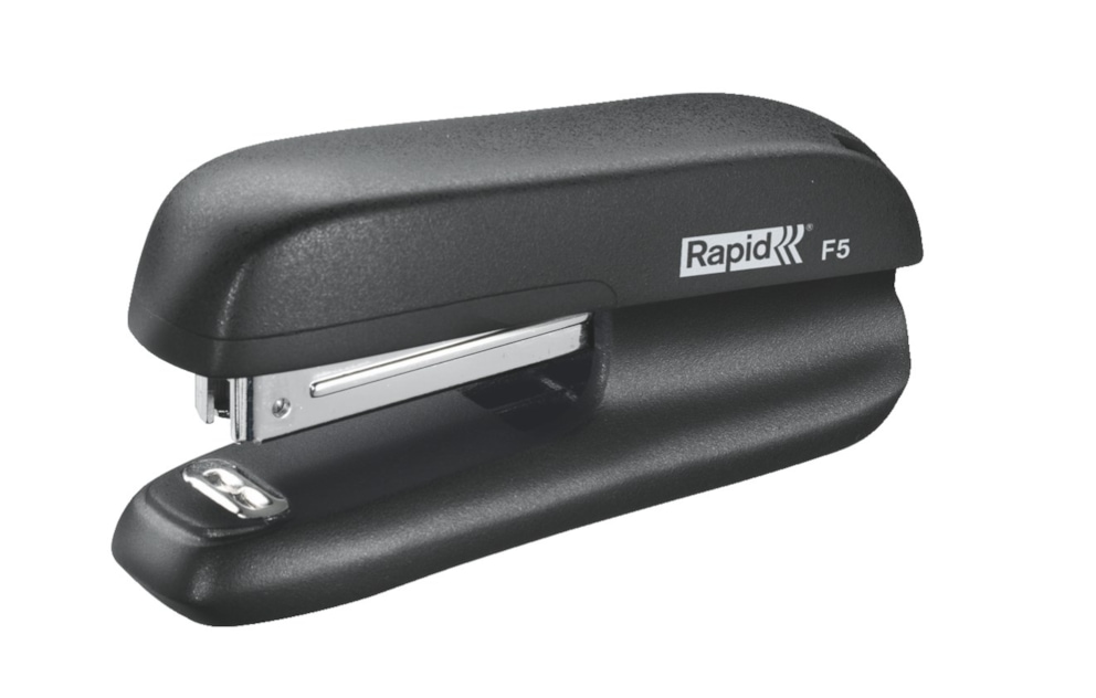 Zszywacz mini F5 Rapid, czarny, 5 lat gwarancji, 10 kartek