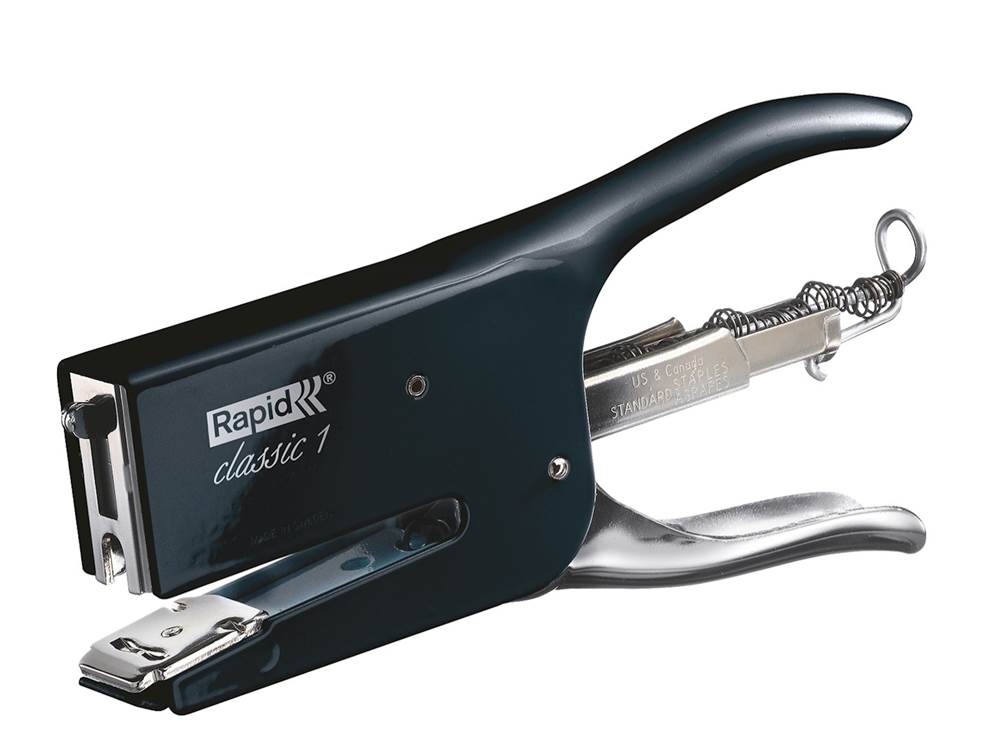 Zszywacz nożycowy Retro Classic K1 24/6-8+ black magic, 5 lat gwarancji, 50 kartek