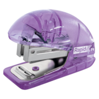 Zszywacz mini Rapid Colour'Breeze F4, 10 kartek, 5 lat gwarancji, lawendowy