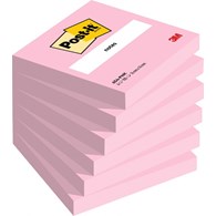 Bloczek sam  76x76 3M różowy 654-PNK 6szt