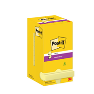Karteczki samoprzylepne POST-IT® Super sticky Z-Notes (R330-12SS-CY), 76x76mm, 12x90 kart., żółte