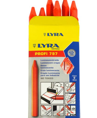 Kreda LYRA 797 czerwona op 12 4870017