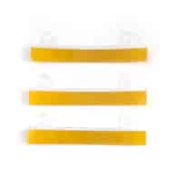 Wpinki do segregatorów samoprzylepne krótkie