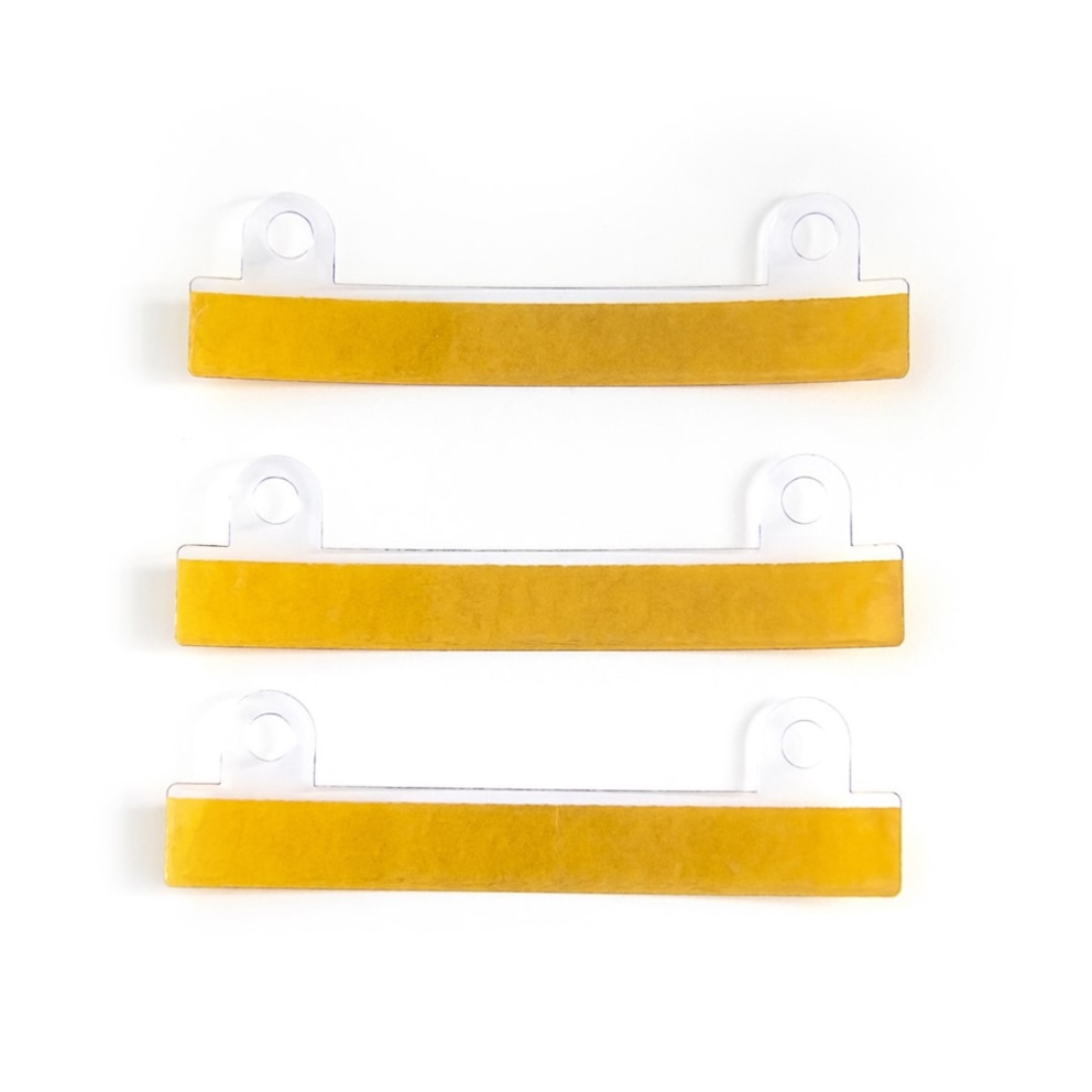 Wpinki do segregatorów samoprzylepne krótkie