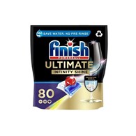Kapsułki do zmywarki FINISH Ultimate Infinity Shine, 80 szt., lemon, lemon