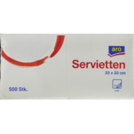 Serwetki gastr  ARO 1W 33X33 500SZT