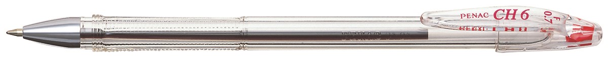 Długopis PENAC CH6 0,7mm, czerwony