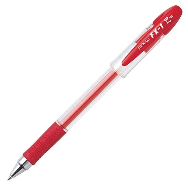 Długopis PENAC SIR GEL 0,7 aut  czerw  BD010113