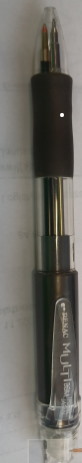 Długopis PENAC MULTI aut  0,7 2wkl TF090107 szary
