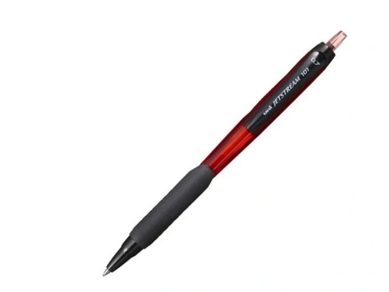 DŁUGOPIS KULKOWY SXN-101 JETSTREAM, CZERWONY, UNI