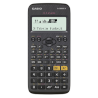 Kalkulator naukowy CASIO FX-350CEX, 379 funkcji, 77x166mm, czarny