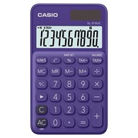 Kalkulator kieszonkowy CASIO SL-310UC-PL-S, 10-cyfrowy, 70x118mm, fiolet