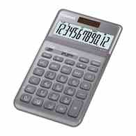 Kalkulator biurowy CASIO JW-200SC-GY-S, 12-cyfrowy109x183,5mm, szary